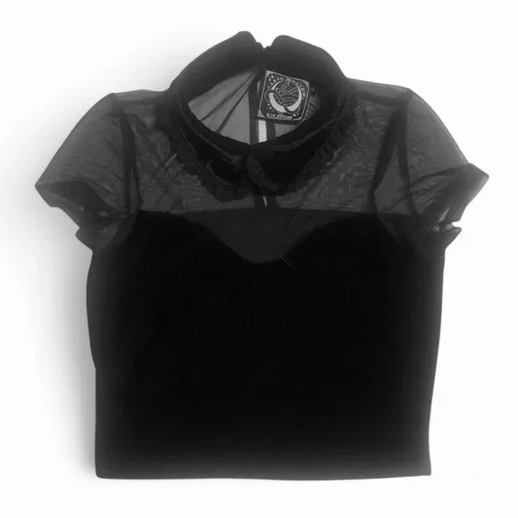 Killstar Rae Crop Top - Picture 3 of 5